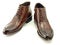 Brown leathers shoes