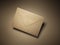 Brown mail envelope - Stock Image