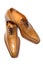 Brown male shoes