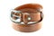 Brown men\'s fashion belt