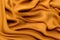 Brown-orange crepe de Chine silk