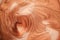 Brown orange pearl paint cosmetics texture background