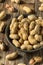 Brown Organic Raw Peanuts