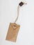 Brown paper envelope with string