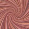 Brown psychedelic abstract spiral ray burst stripe background
