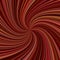 Brown psychedelic abstract spiral stripe background - vector illustration