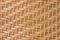 Brown rattan texture for background.