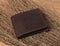 Brown real leather mens wallet