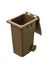 Brown Recycling Bin