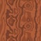 Brown red wooden surface with fibre and grain. Natural wood texture, seamless background. Vector illustration