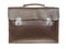 Brown retro briefcase