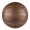 Brown retro soccer ball