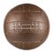 Brown retro soccer ball