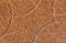 Brown rough carpet texture background with drawing