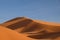 Brown Sahara Desert mountains under sunshine