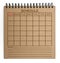 Brown schedule notebook