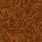 Brown seamless background with wavy draped fabric pleats, smooth silk texture with wrinkles and creases in the flowing fabric.