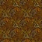 Brown seamless pattern