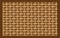 Brown seamless texture of intertwined strings.