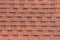 Brown shingle roof tiles pattern background