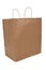 Brown shopping bag with handles