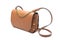 Brown shoulder bag.