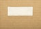 Brown striped cardboard paper texture with copy space