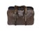 Brown stylish leather bag satchel