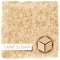 Brown sugar background