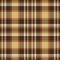 Brown tartan seamless vector pattern. Checkered plaid texture.