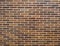 Brown tile wall background