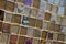 Brown Toned Glass Tile Background-Slanted