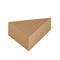 Brown triangle packaging box