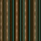 Brown, turquoise and gold stripes with diamonds on black background