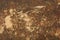 Brown, variegated paper design background with scratches