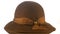 Brown vintage hat