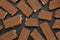 Brown wafer background