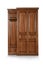 Brown wooden Cabinet on white background