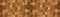 Brown wooden cubes wall texture background banner panorama