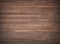 Brown wooden wall, table, floor surface. Dark wood texture.