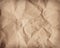 Brown wrinkle recycle paper background