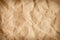 Brown wrinkle recycle paper background