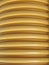 Brown, yellow large plastic rings, cable,