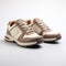 Brownbeige Sneakers A Blend Of Uhd Image Style And Austere Simplicity