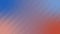 Browned off and amnesia blue inclined lines gradient background loop. Moving colorful oblique stripes blurred animation. Soft