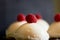 Brownie raspberry ice cream. Is massovoe cake from a mousse-cream, generovani raspberries without sugar,and the base of