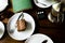 BROWNIE AND WORK, BRASÃLIA - December 23, 2016: delicious brown