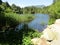 Browning Lake in Murrin Provincial Park, British Columbia, Canada