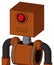 Brownish Droid With Box Head And Toothy Mouth And Cyclops Eye