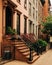 Brownstones in the Gramercy Park neighborhood, Manhattan, New York City